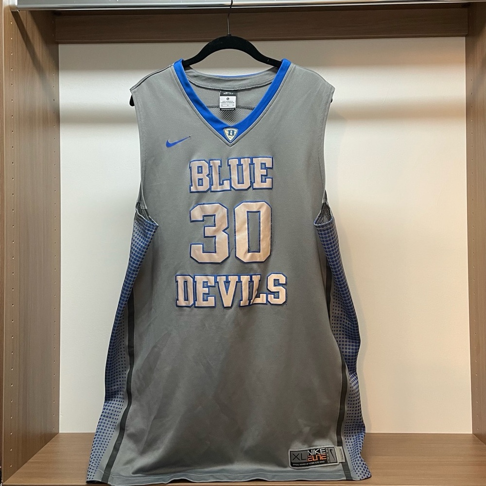 Authentic Seth Curry Duke Jersey